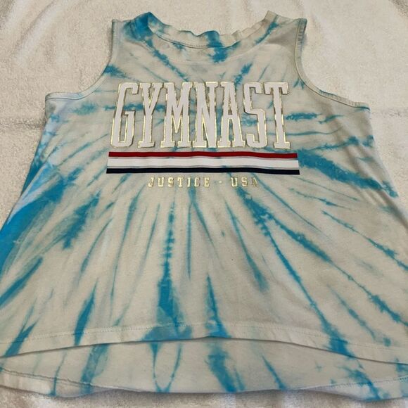 Justice Other - Justice Active Blue Tie-Dye Tank